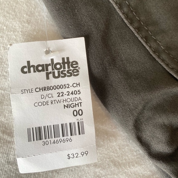 Charlotte Russe High-Waist Gray Skinny Jeans - Picture 4 of 5